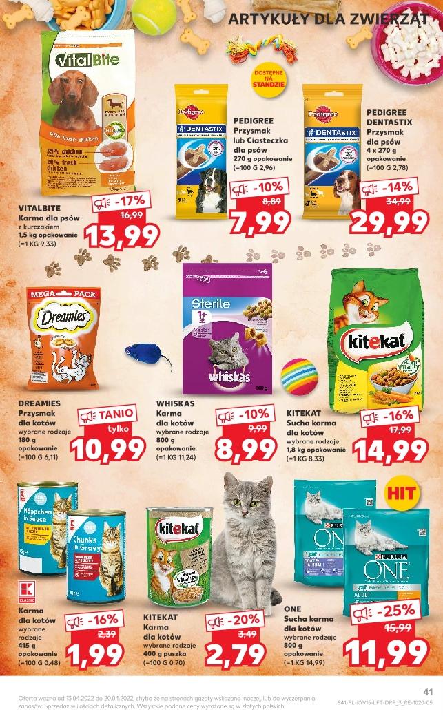 Gazetka promocyjna Kaufland do 20/04/2022 str.41