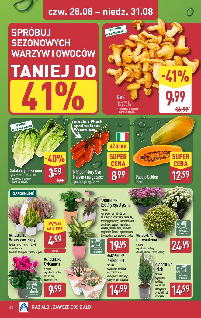 Gazetka promocyjna ALDI do 31/08/2025 str.28