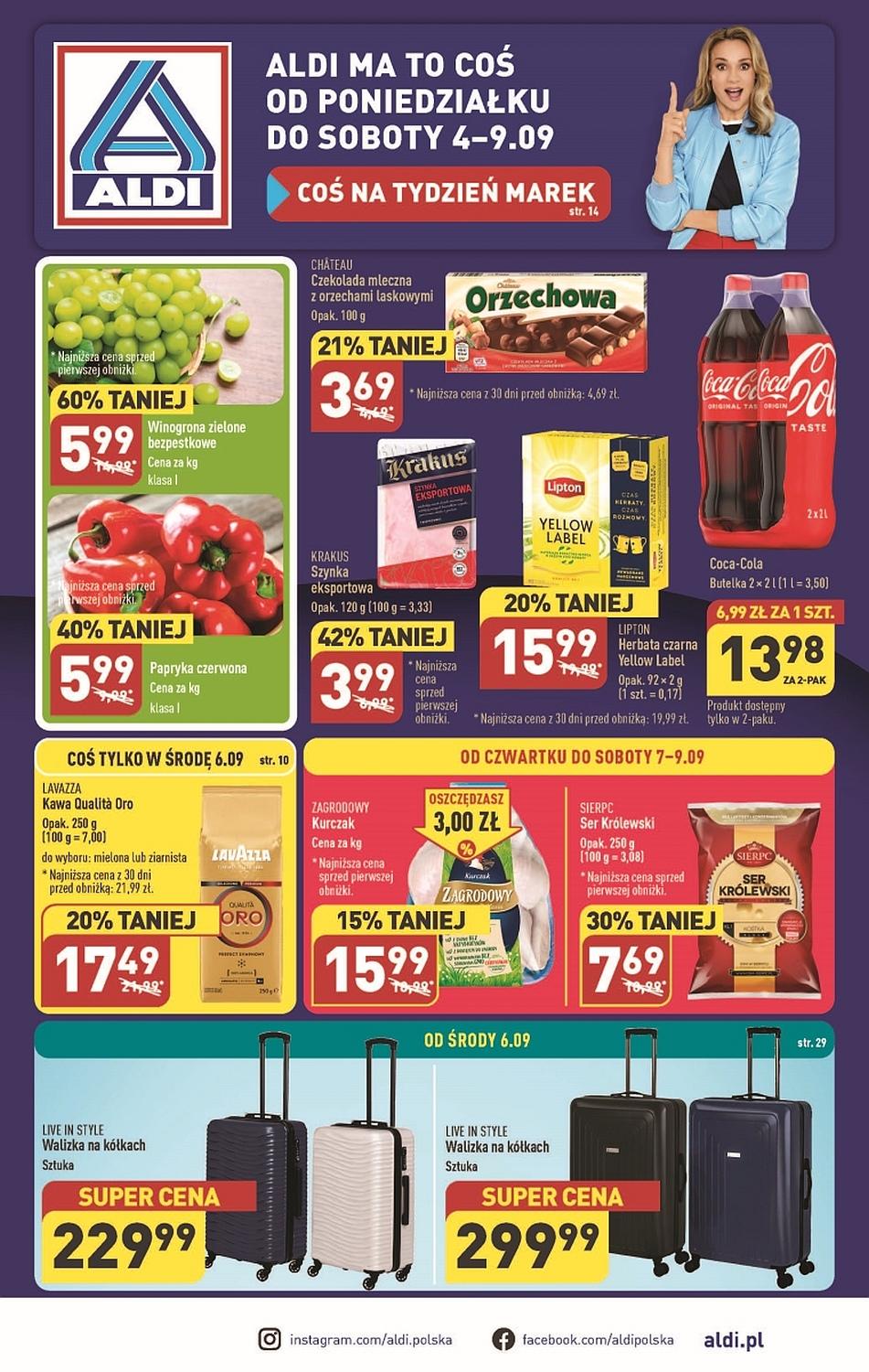 Gazetka Promocyjna I Reklamowa ALDI, "Aldi Katalog 4.09 ", Od 04/09 ...