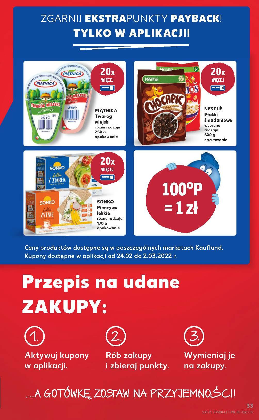 Gazetka promocyjna Kaufland do 02/03/2022 str.33