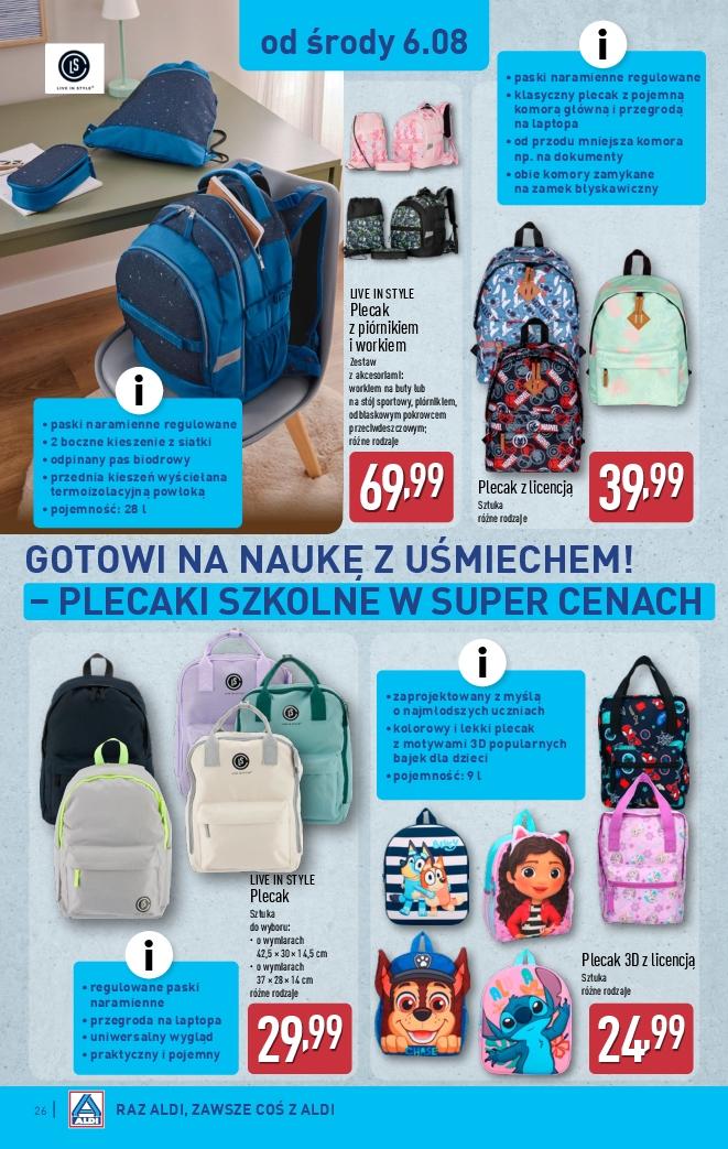 Gazetka promocyjna ALDI do 09/08/2025 str.26