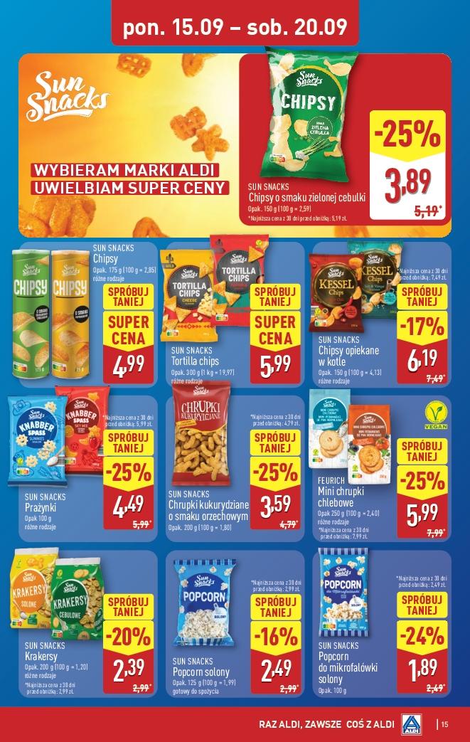 Gazetka promocyjna ALDI do 20/09/2025 str.15