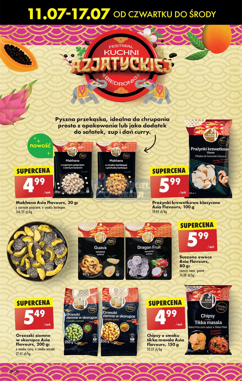 Gazetka promocyjna Biedronka do 17/07/2024 str.28