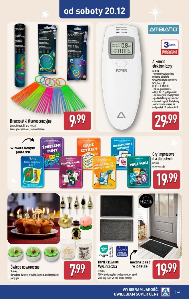 Gazetka promocyjna ALDI do 21/12/2025 str.47