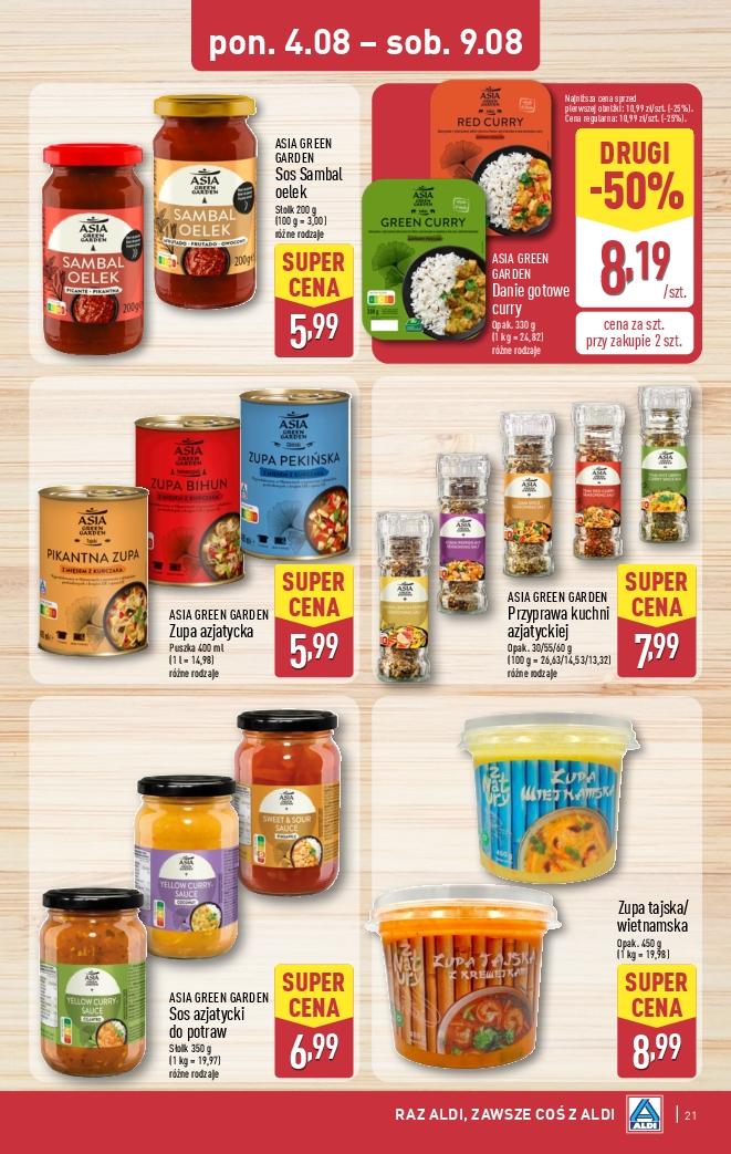 Gazetka promocyjna ALDI do 09/08/2025 str.21