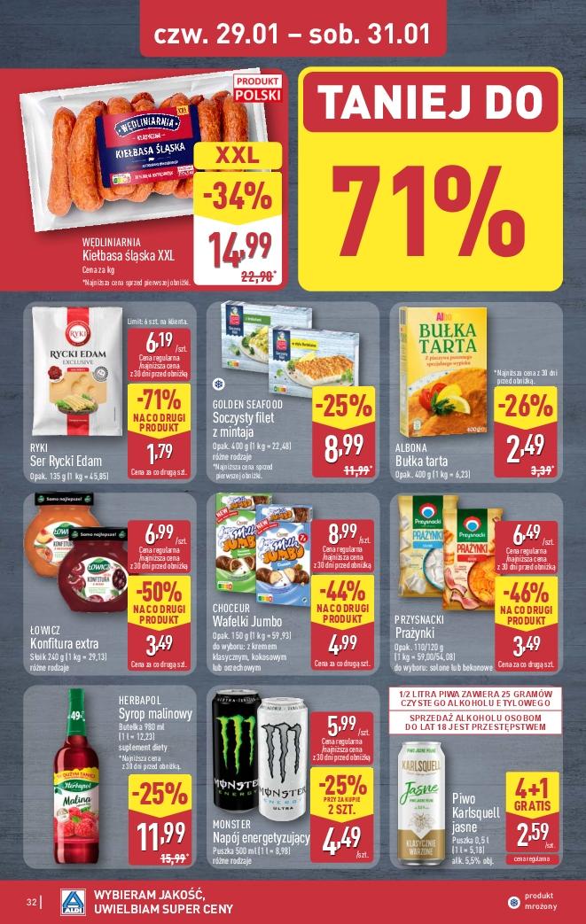 Gazetka promocyjna ALDI do 31/01/2026 str.32