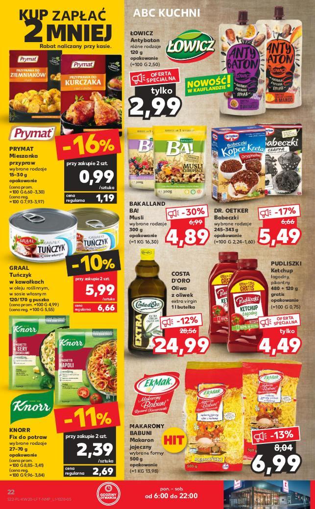 Gazetka promocyjna Kaufland do 25/05/2022 str.22