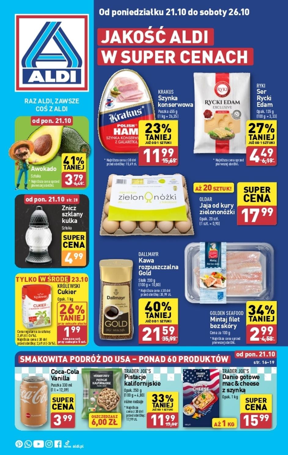 Gazetka promocyjna ALDI do 26/10/2024 str.1