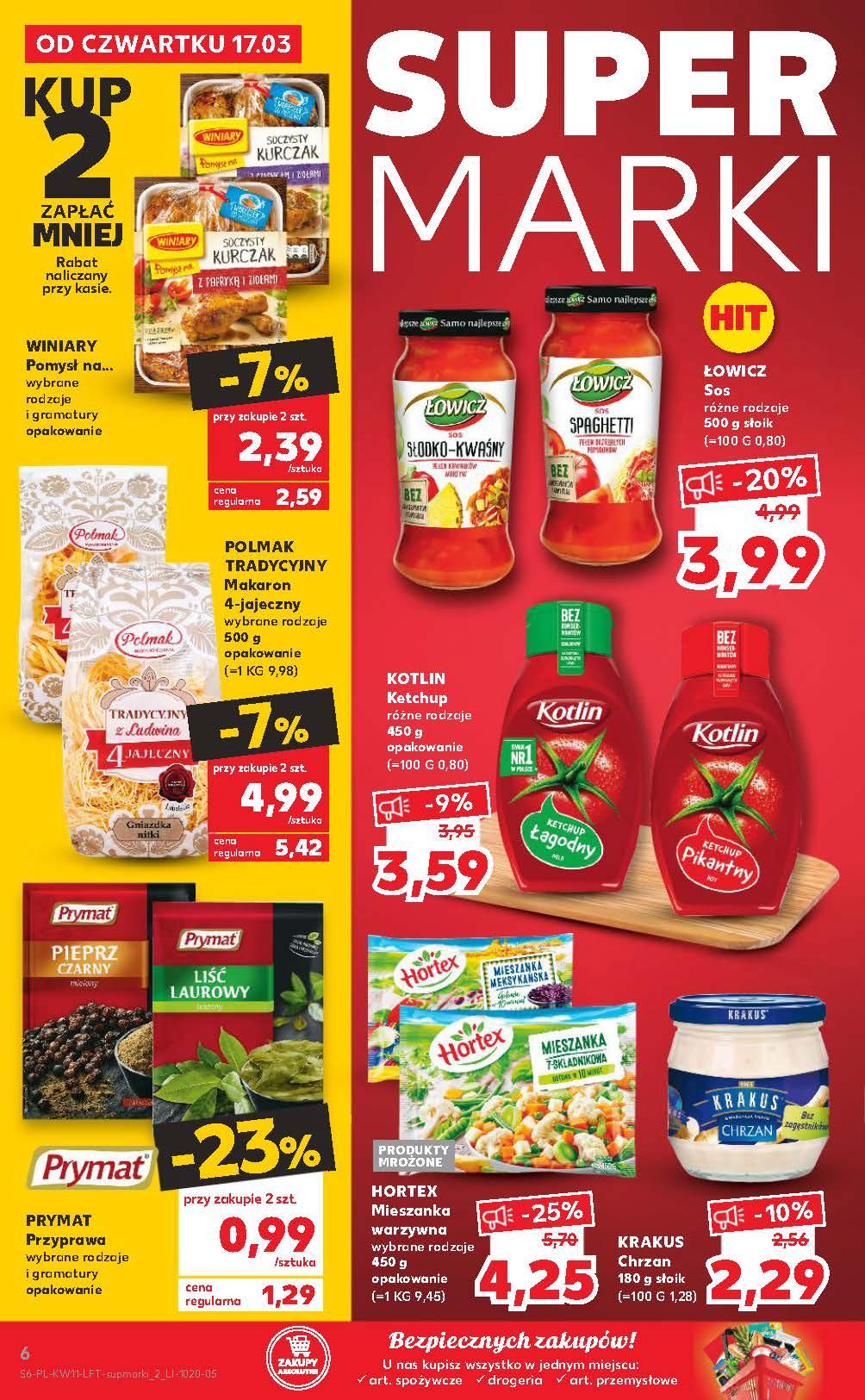 Gazetka promocyjna Kaufland do 23/03/2022 str.6