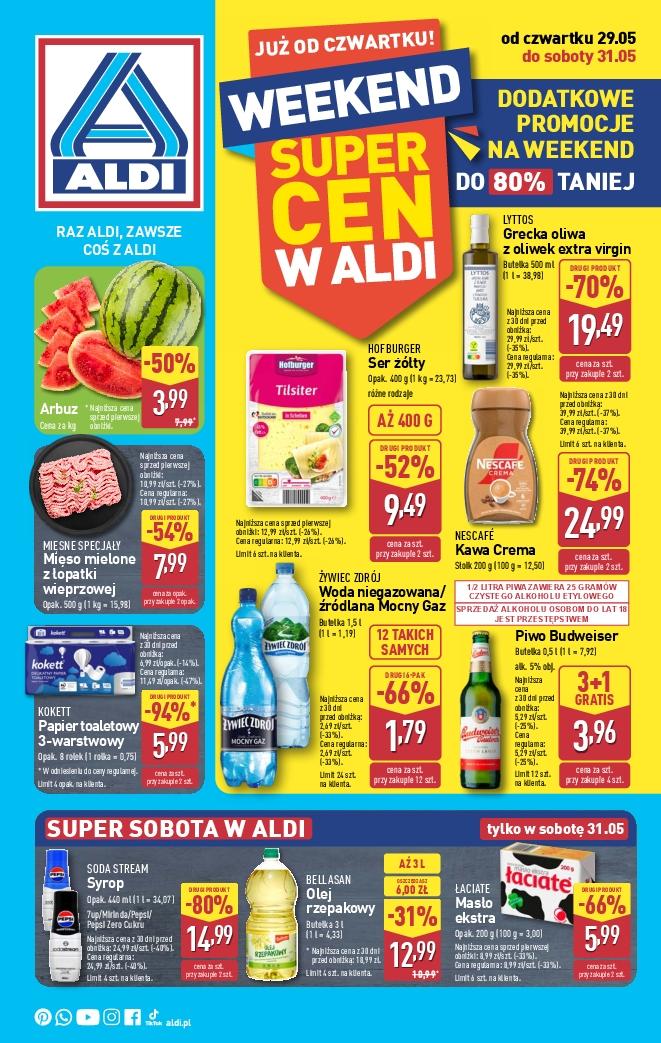 Gazetka promocyjna ALDI do 31/05/2025 str.1