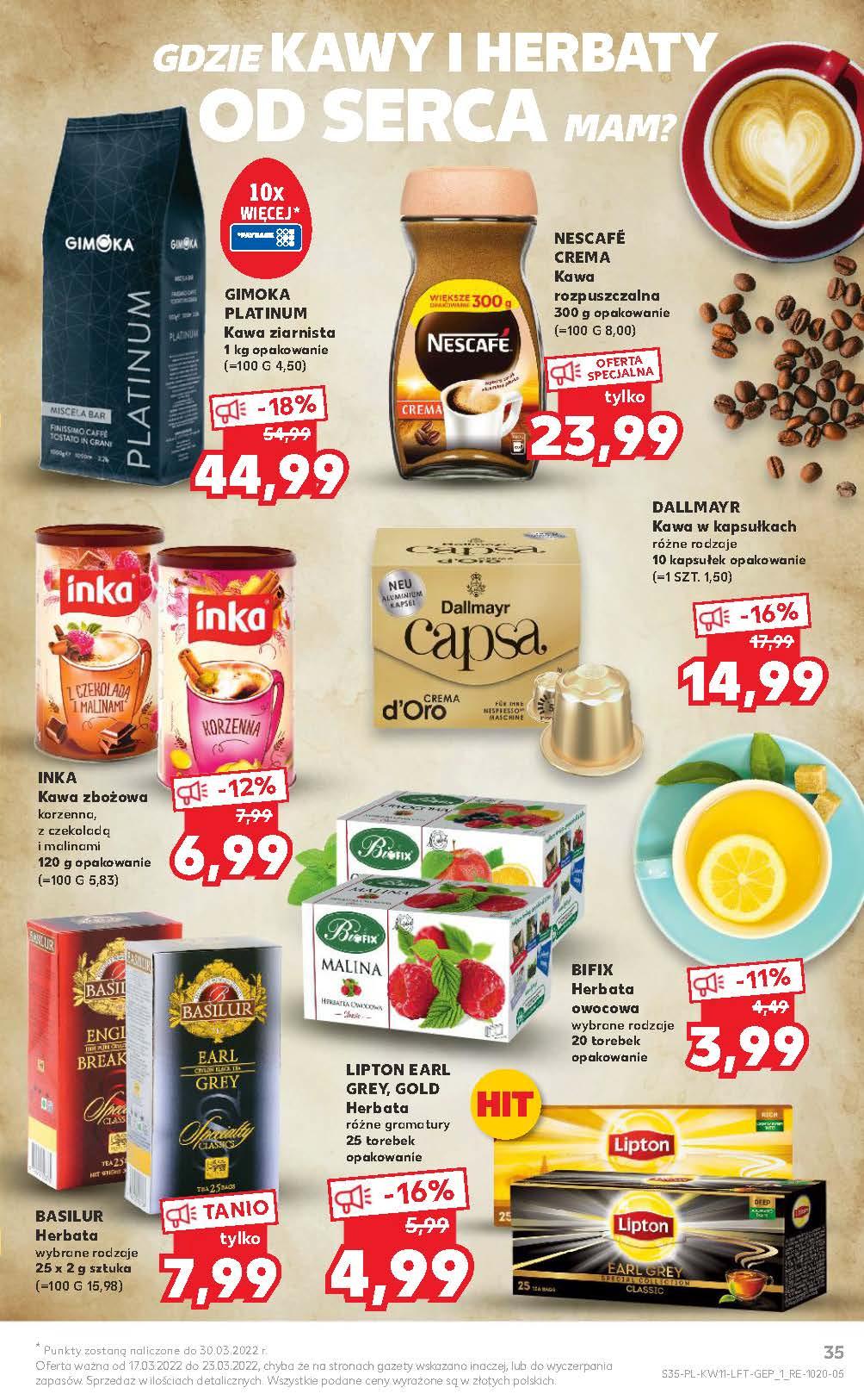 Gazetka promocyjna Kaufland do 23/03/2022 str.35