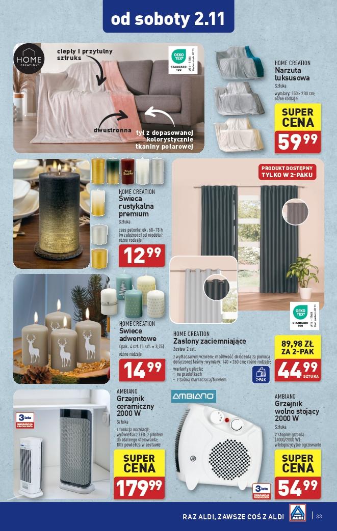 Gazetka promocyjna ALDI do 02/11/2024 str.33