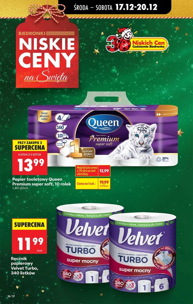 Gazetka promocyjna Biedronka do 23/12/2025 str.26