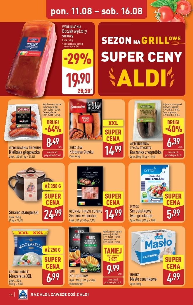 Gazetka promocyjna ALDI do 16/08/2025 str.16