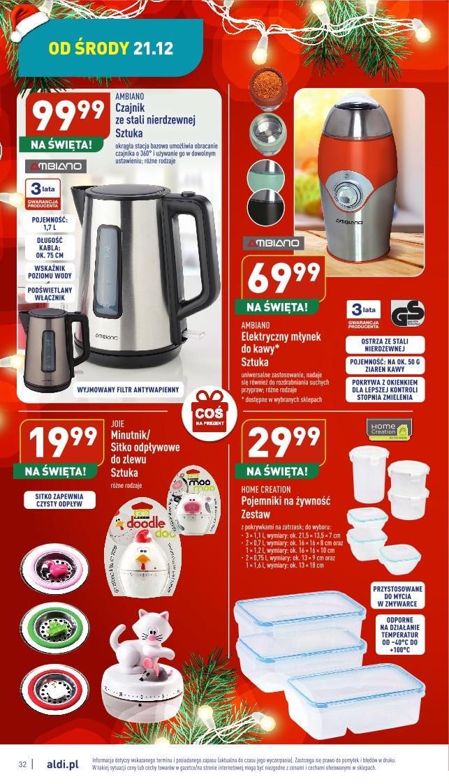 Gazetka promocyjna ALDI do 24/12/2022 str.32