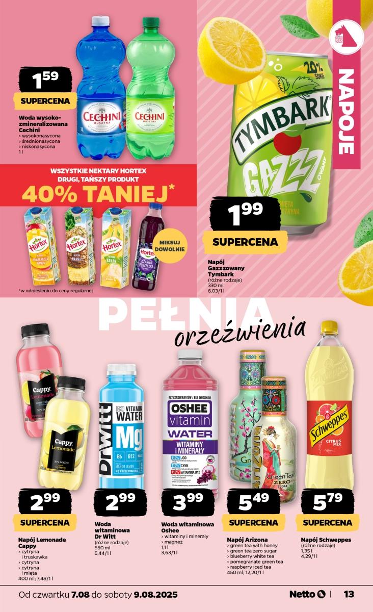 Gazetka promocyjna Netto do 09/08/2025 str.13