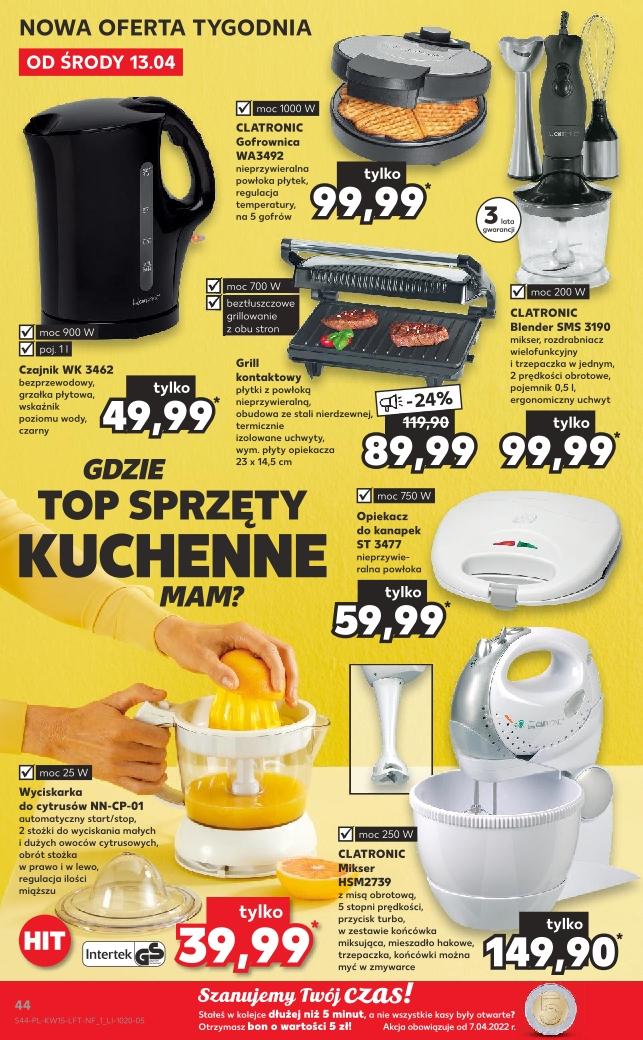 Gazetka promocyjna Kaufland do 20/04/2022 str.44