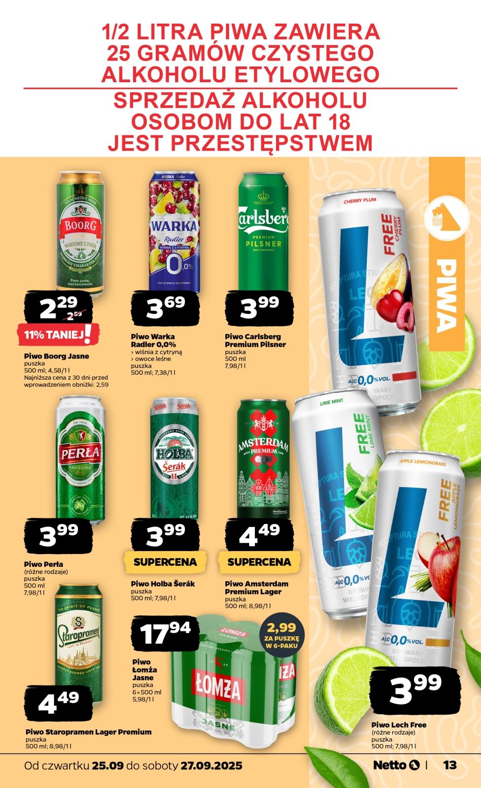 Gazetka promocyjna Netto do 27/09/2025 str.13
