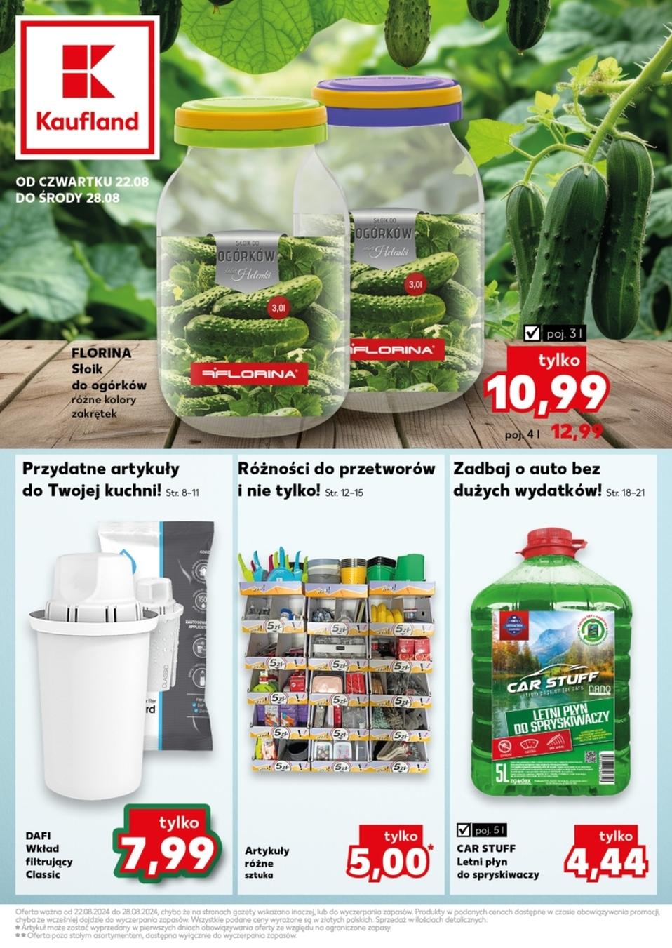 Gazetka promocyjna Kaufland do 28/08/2024 str.1