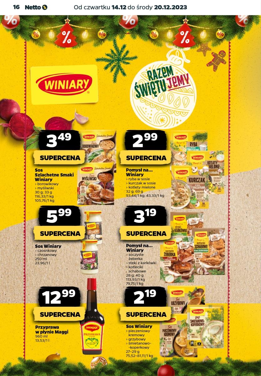 Gazetka promocyjna Netto do 20/12/2023 str.16