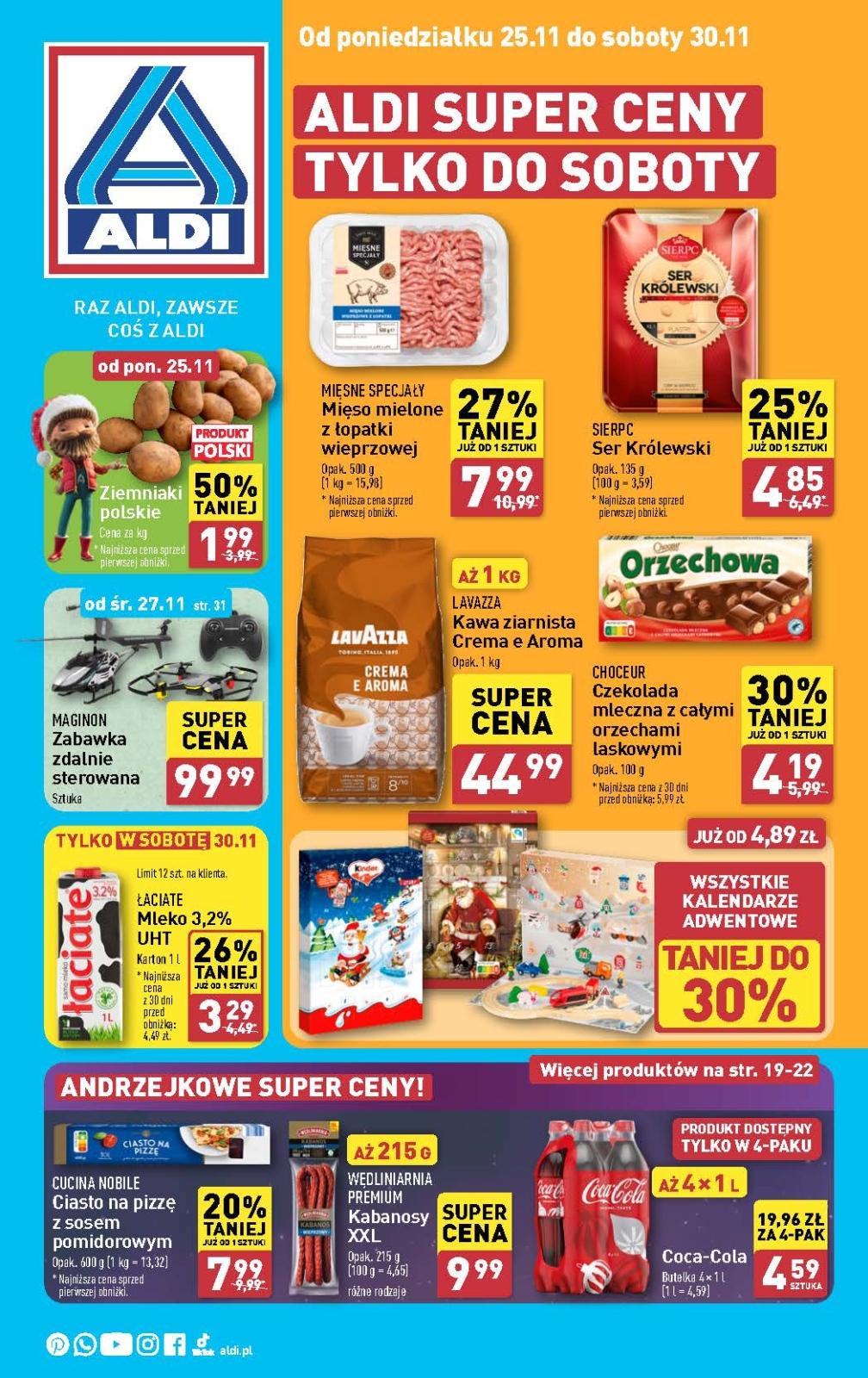 Gazetka promocyjna ALDI do 30/11/2024 str.1