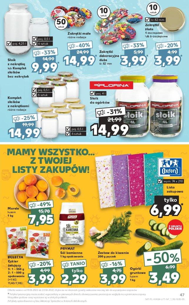 Gazetka promocyjna Kaufland do 22/06/2022 str.47