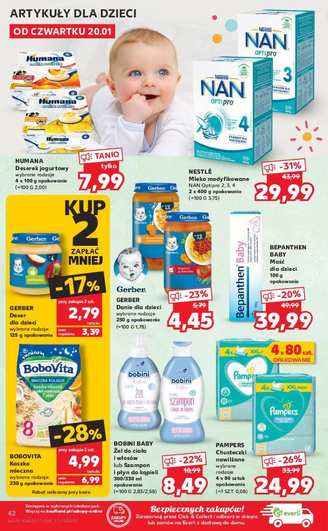 Gazetka promocyjna Kaufland do 26/01/2022 str.42