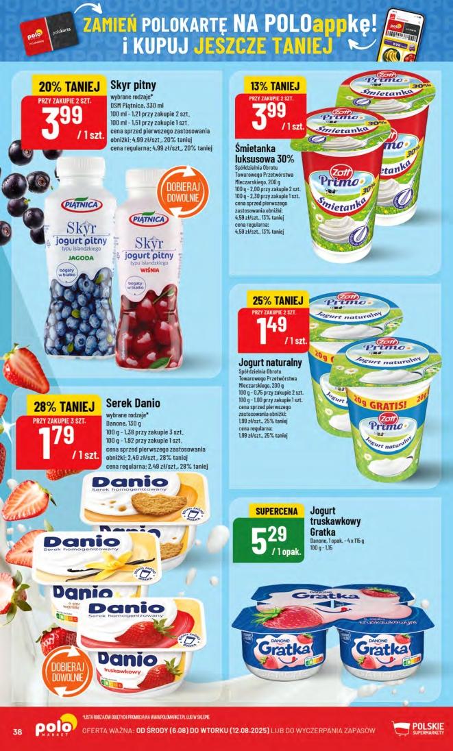 Gazetka promocyjna POLOmarket do 12/08/2025 str.38