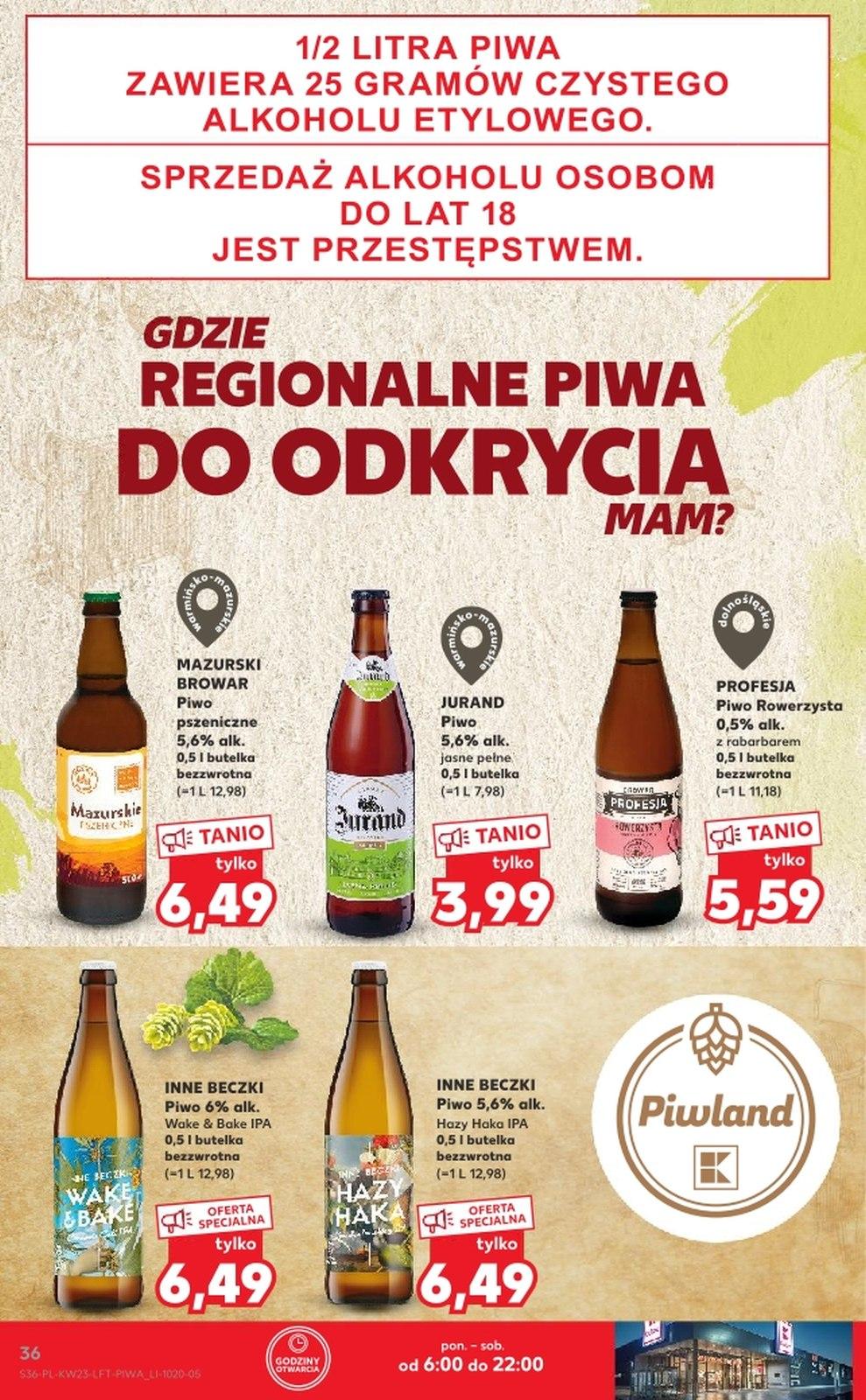 Gazetka promocyjna Kaufland do 14/06/2022 str.36