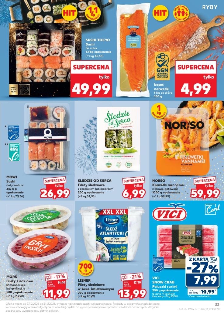 Gazetka promocyjna Kaufland do 31/12/2025 str.33