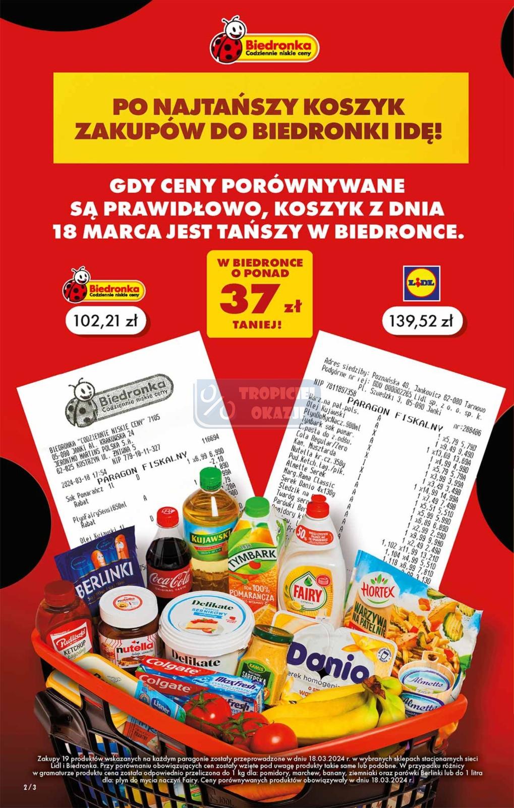 Gazetka promocyjna Biedronka do 27/03/2024 str.2