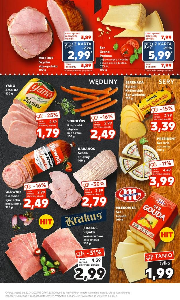 Gazetka promocyjna Kaufland do 25/04/2023 str.9