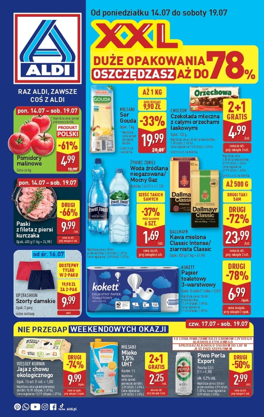 Gazetka promocyjna ALDI do 19/07/2025 str.1