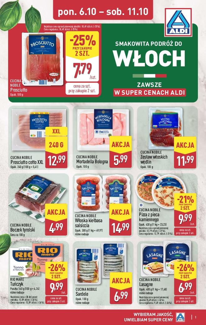 Gazetka promocyjna ALDI do 11/10/2025 str.1