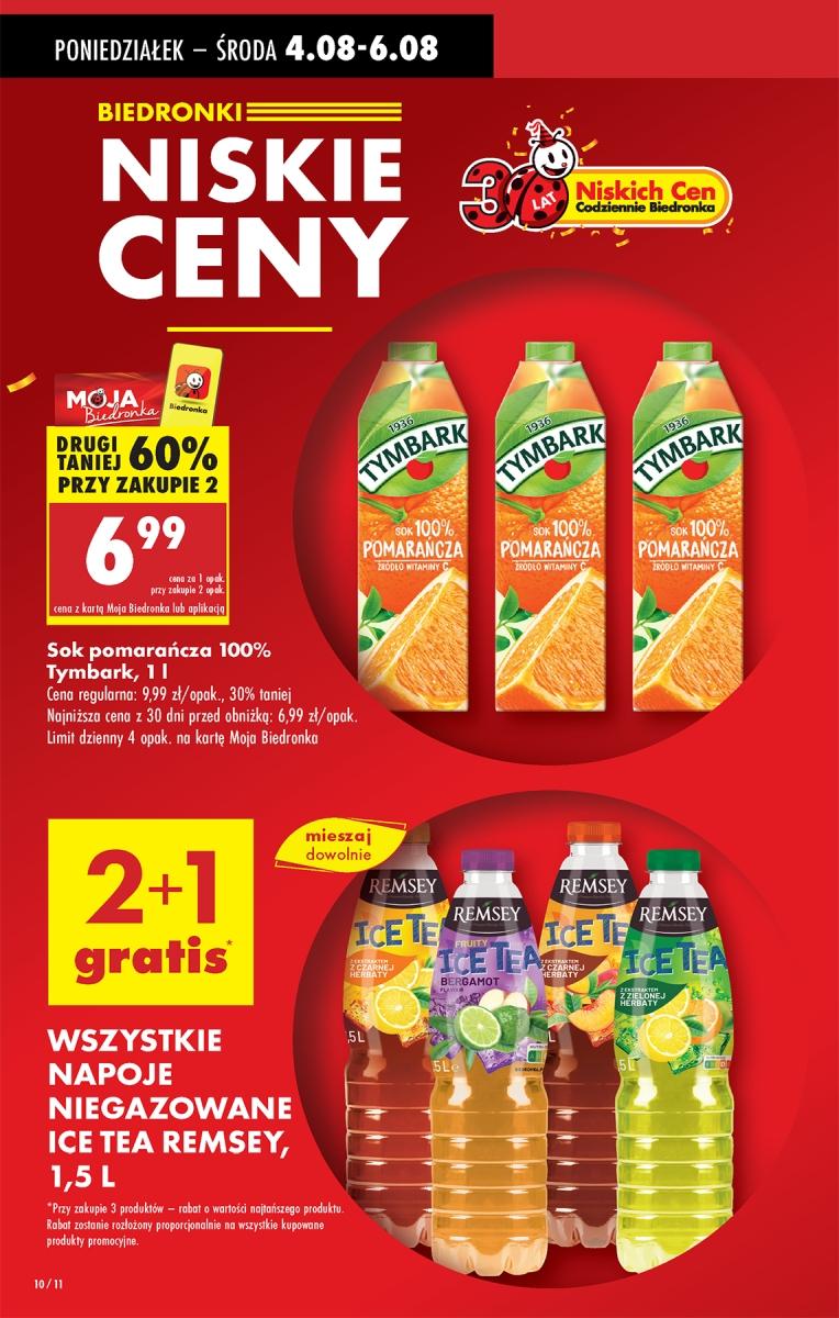 Gazetka promocyjna Biedronka do 09/08/2025 str.10