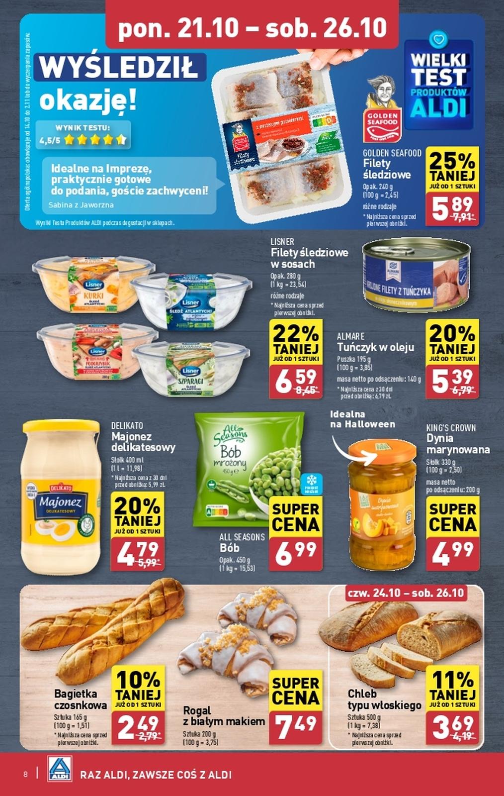 Gazetka promocyjna ALDI do 26/10/2024 str.8