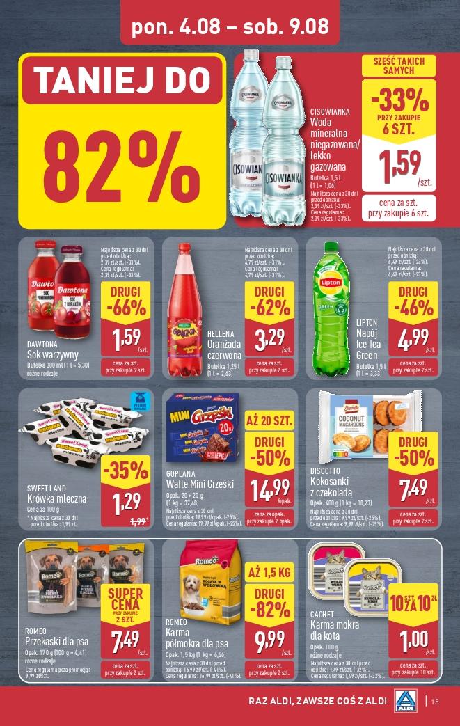 Gazetka promocyjna ALDI do 09/08/2025 str.15