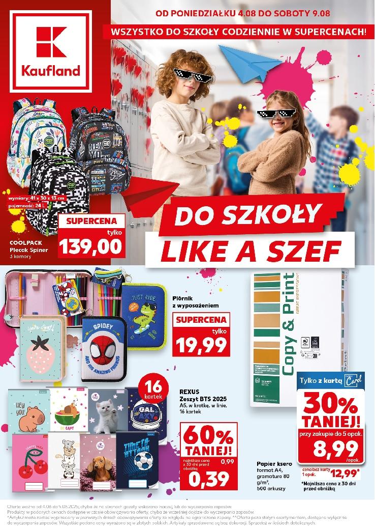Gazetka promocyjna Kaufland do 09/08/2025 str.1