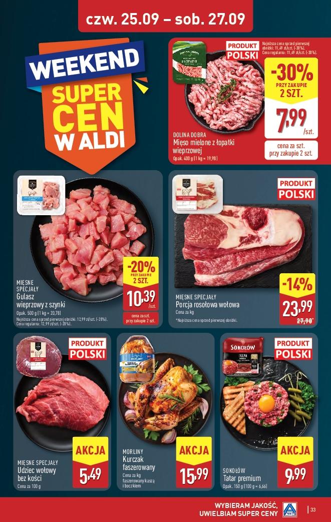 Gazetka promocyjna ALDI do 27/09/2025 str.33