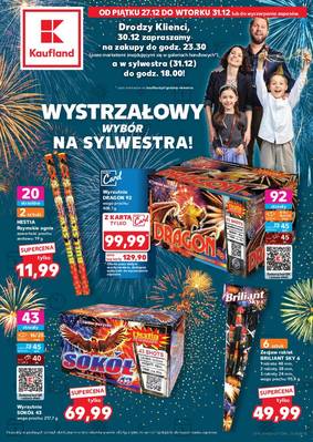 Kaufland gazetka - od 27/12/2024 do 31/12/2024