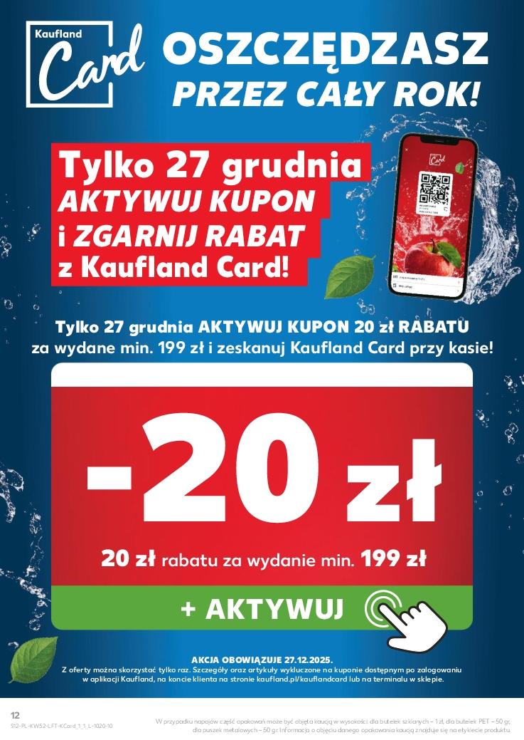 Gazetka promocyjna Kaufland do 31/12/2025 str.12
