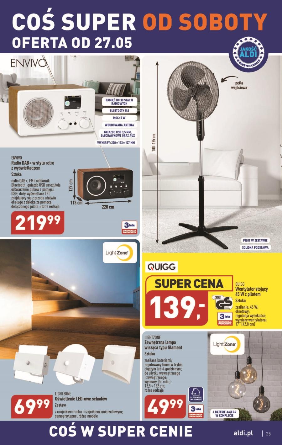 Gazetka promocyjna ALDI do 27/05/2023 str.35