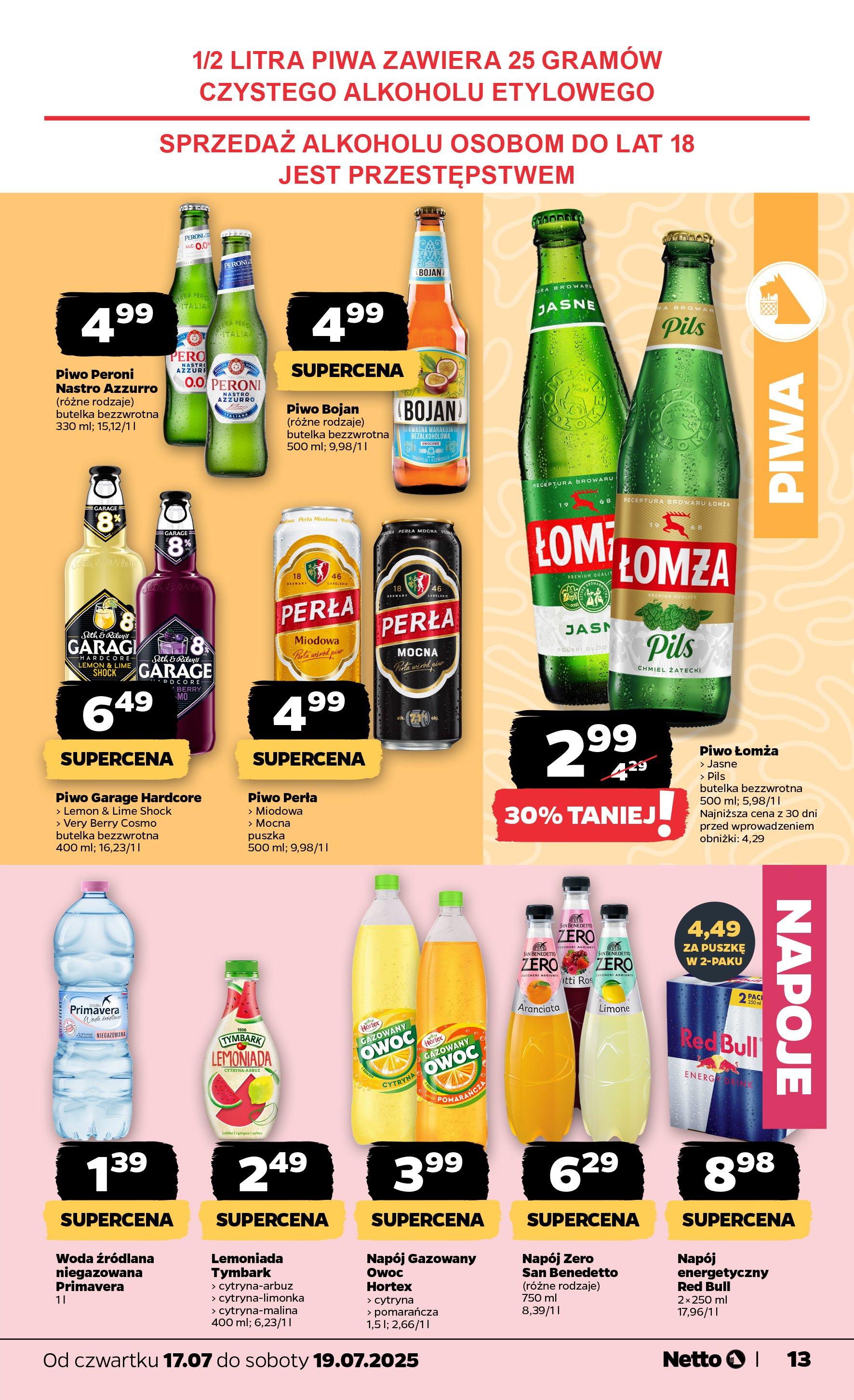 Gazetka promocyjna Netto do 19/07/2025 str.13