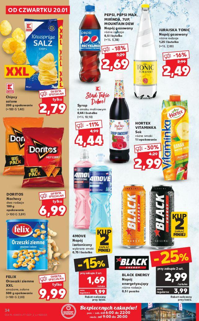 Gazetka promocyjna Kaufland do 26/01/2022 str.34