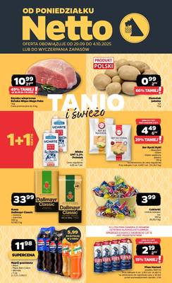 Netto gazetka - od 29/09/2025 do 04/10/2025