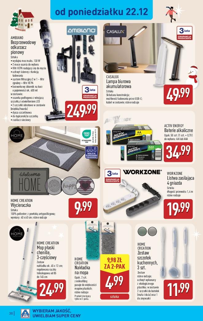 Gazetka promocyjna ALDI do 27/12/2025 str.30