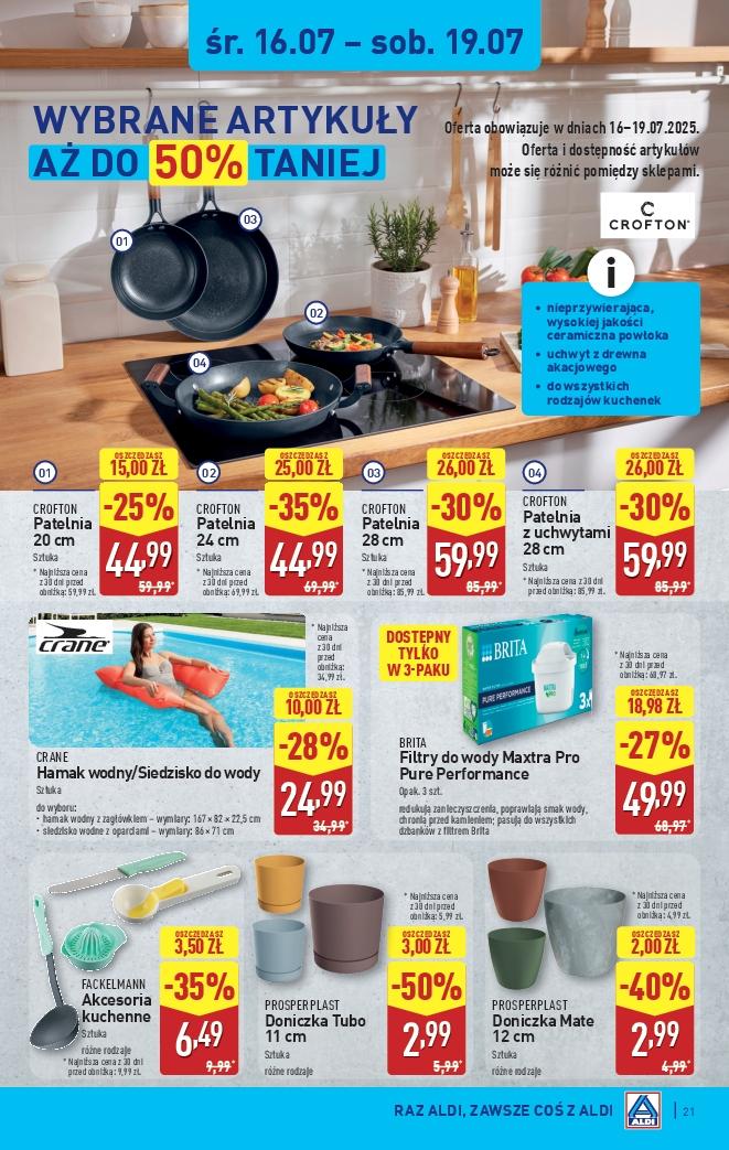 Gazetka promocyjna ALDI do 19/07/2025 str.21