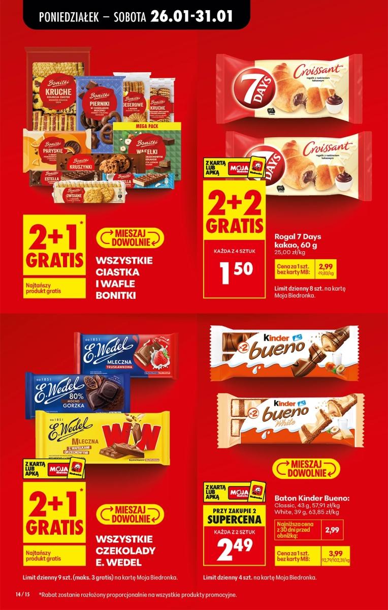 Gazetka promocyjna Biedronka do 31/01/2026 str.14