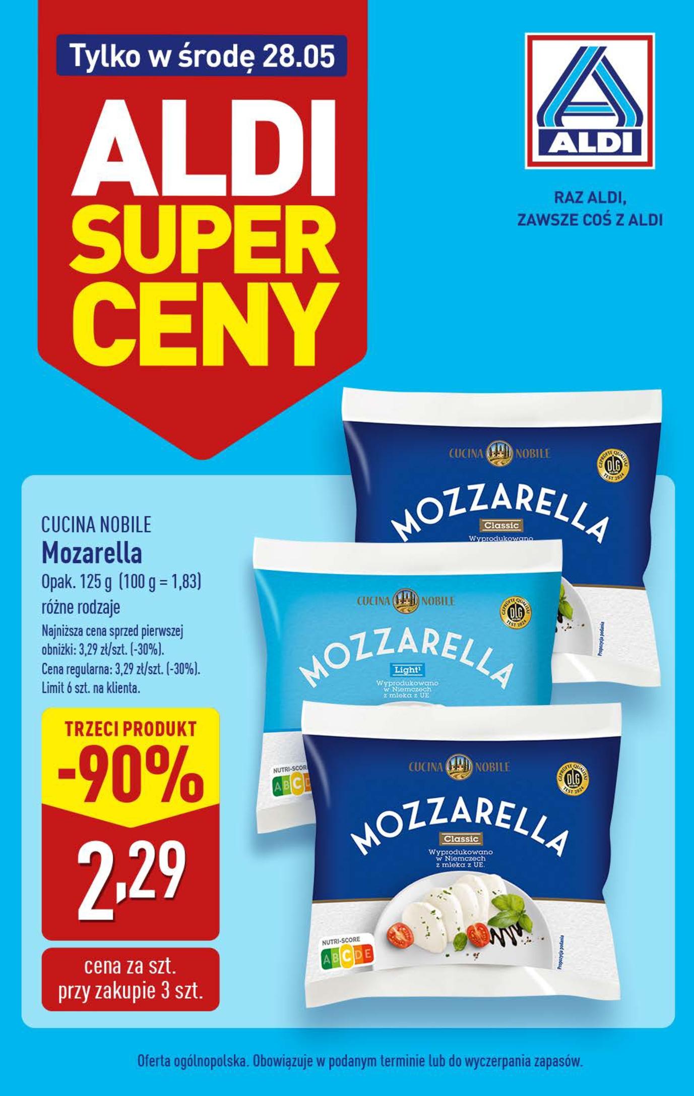 Gazetka promocyjna ALDI do 28/05/2025 str.1