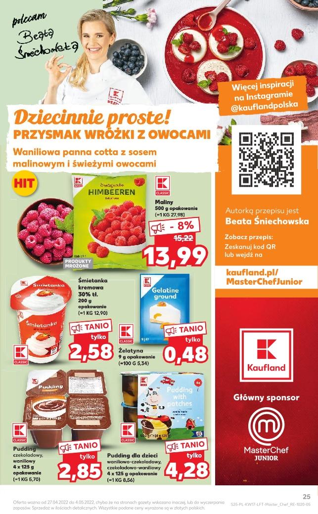 Gazetka promocyjna Kaufland do 04/05/2022 str.25